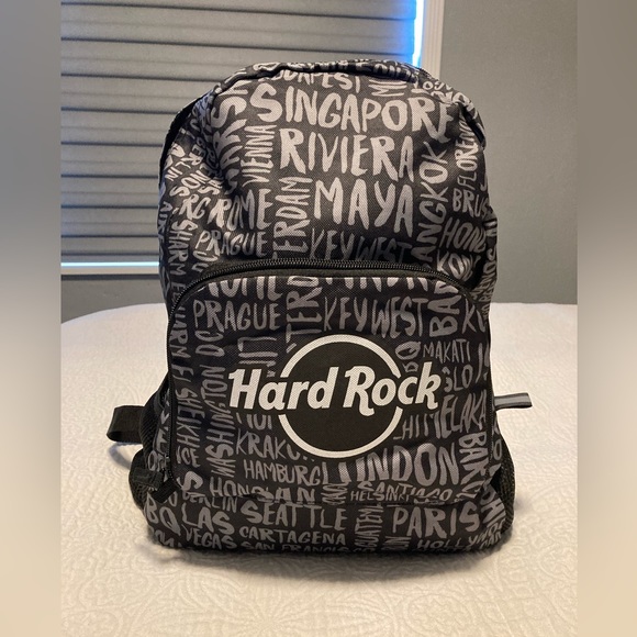 Hard Rock Cafe Bags New Hard Rock Backpack With Mini Bag Poshmark
